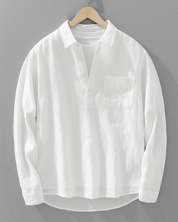 Lange Mouwen Polo Heren | Luchtig Zomercomfort &amp; Instap-Gemak