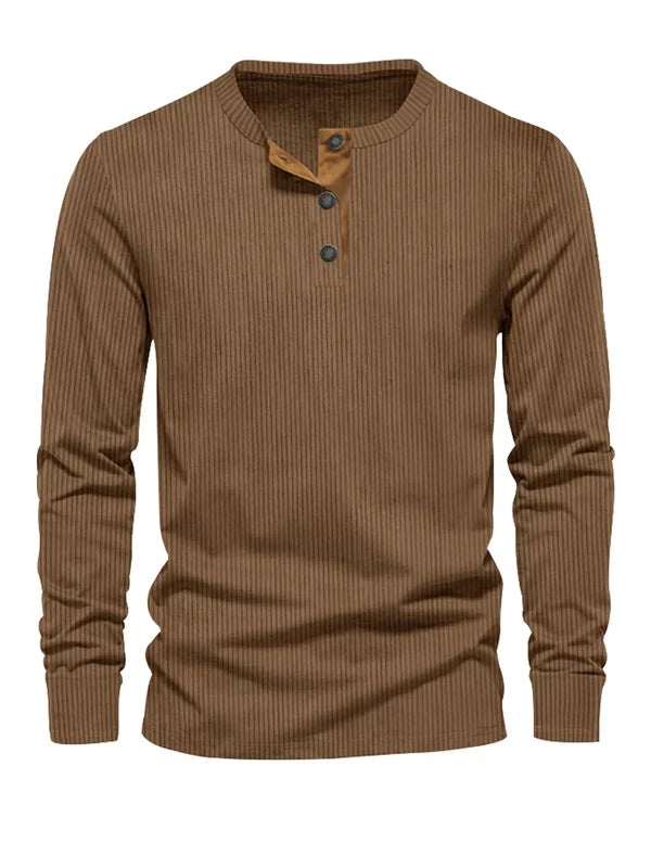 Long Sleeve Shirt Heren | Gestreept Design &amp; Slim Fit Comfort