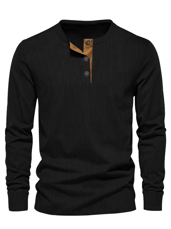 Long Sleeve Shirt Heren | Gestreept Design &amp; Slim Fit Comfort