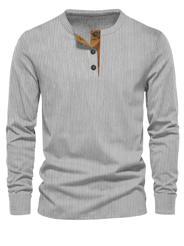 Long Sleeve Shirt Heren | Gestreept Design &amp; Slim Fit Comfort