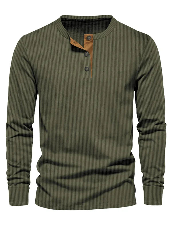Long Sleeve Shirt Heren | Gestreept Design &amp; Slim Fit Comfort