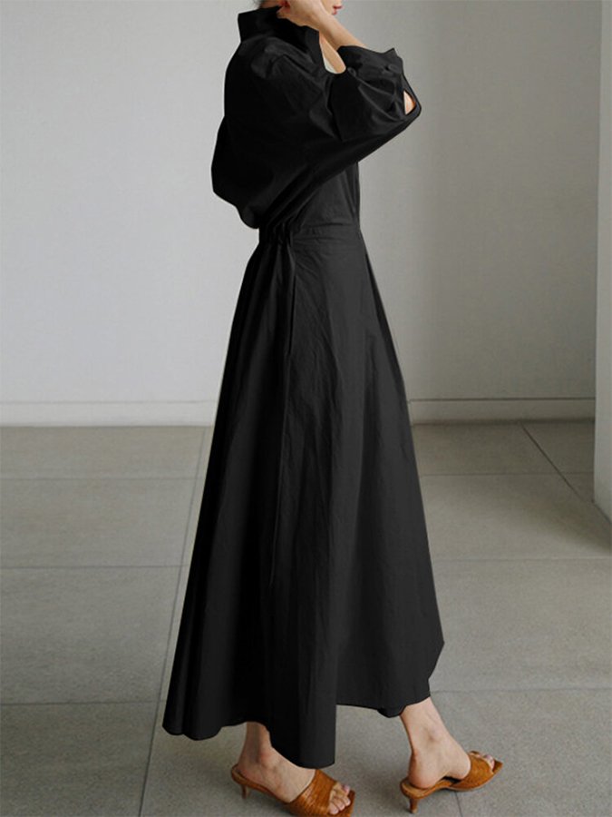 Maxi Jurk Dames | A-lijn Silhouet &amp; Getailleerde Taille