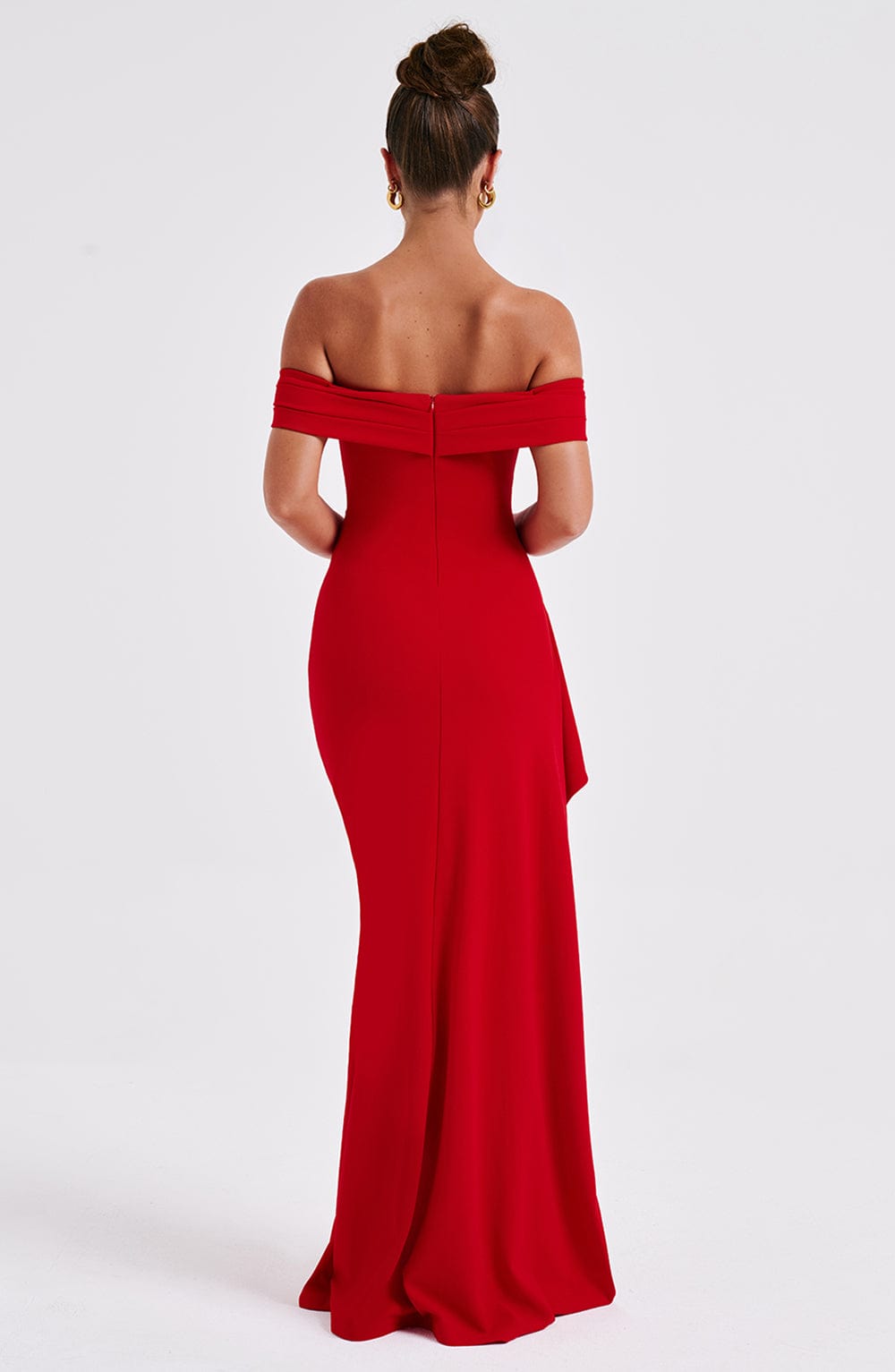 Maxi Jurk Dames | Bardot Halslijn