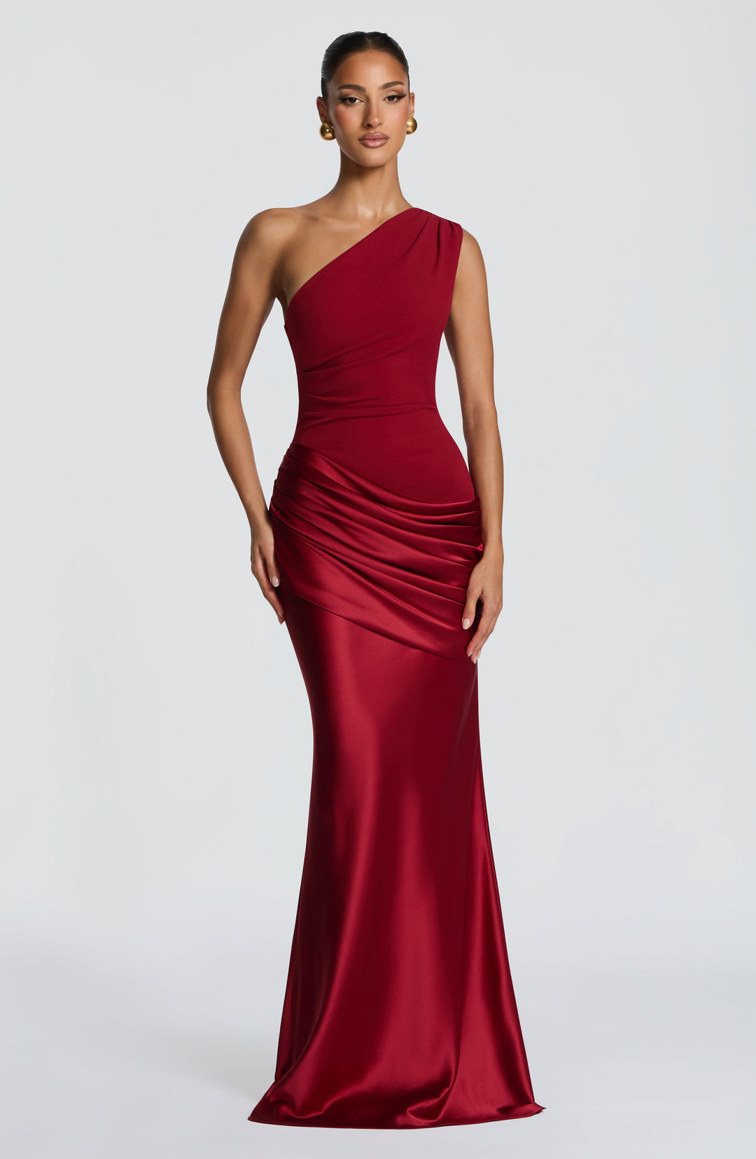 Maxi Jurk Dames | One-Shoulder Design