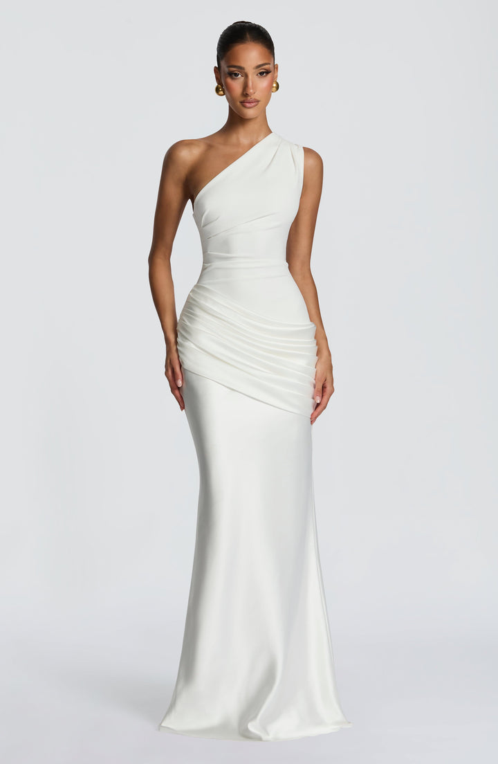 Maxi Jurk Dames | One-Shoulder Design