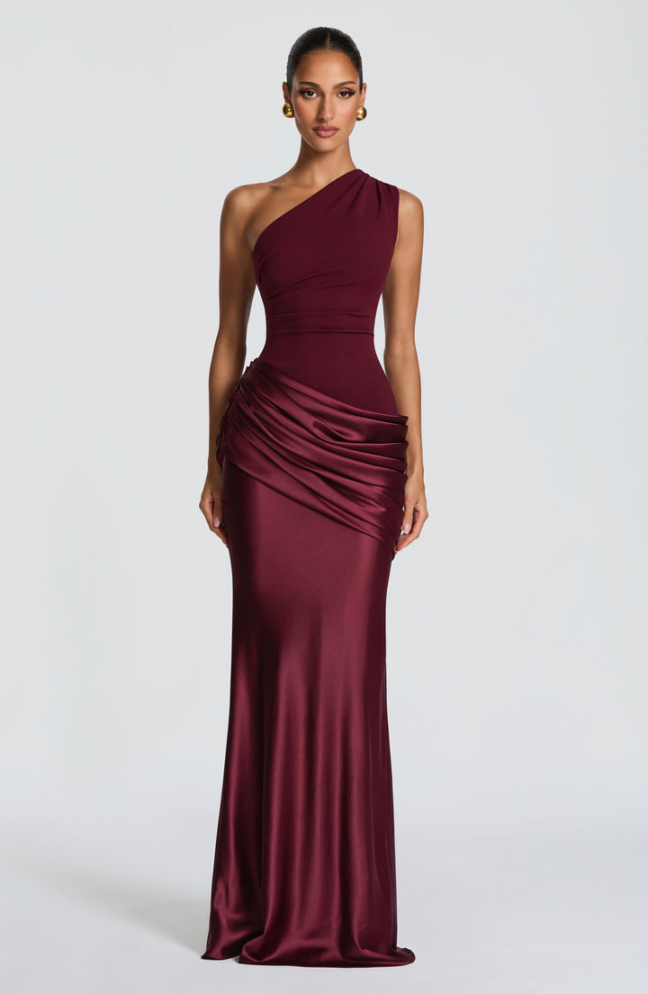 Maxi Jurk Dames | One-Shoulder Design