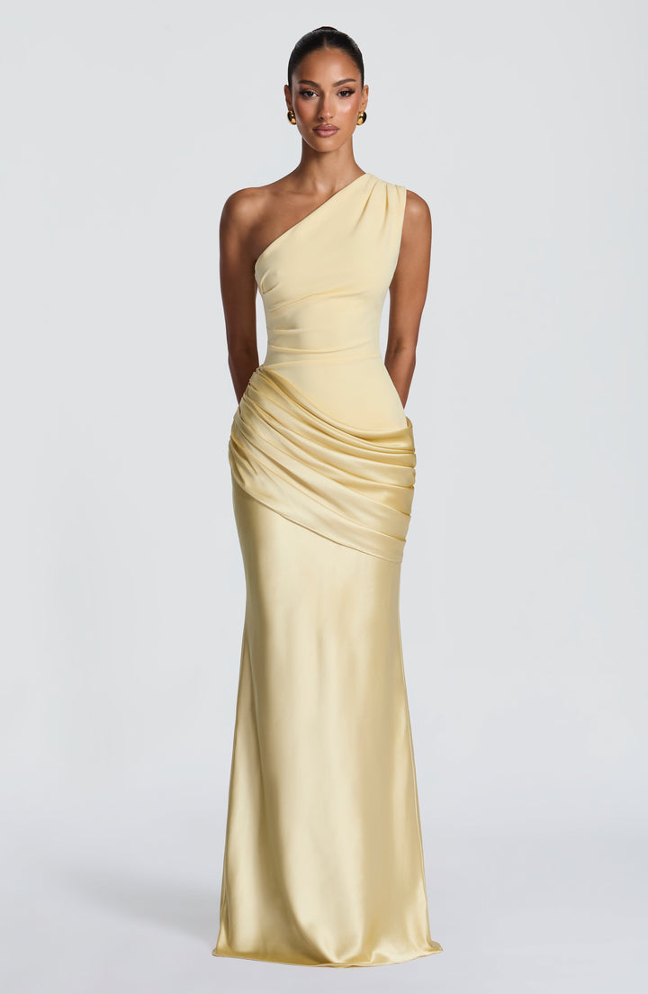 Maxi Jurk Dames | One-Shoulder Design