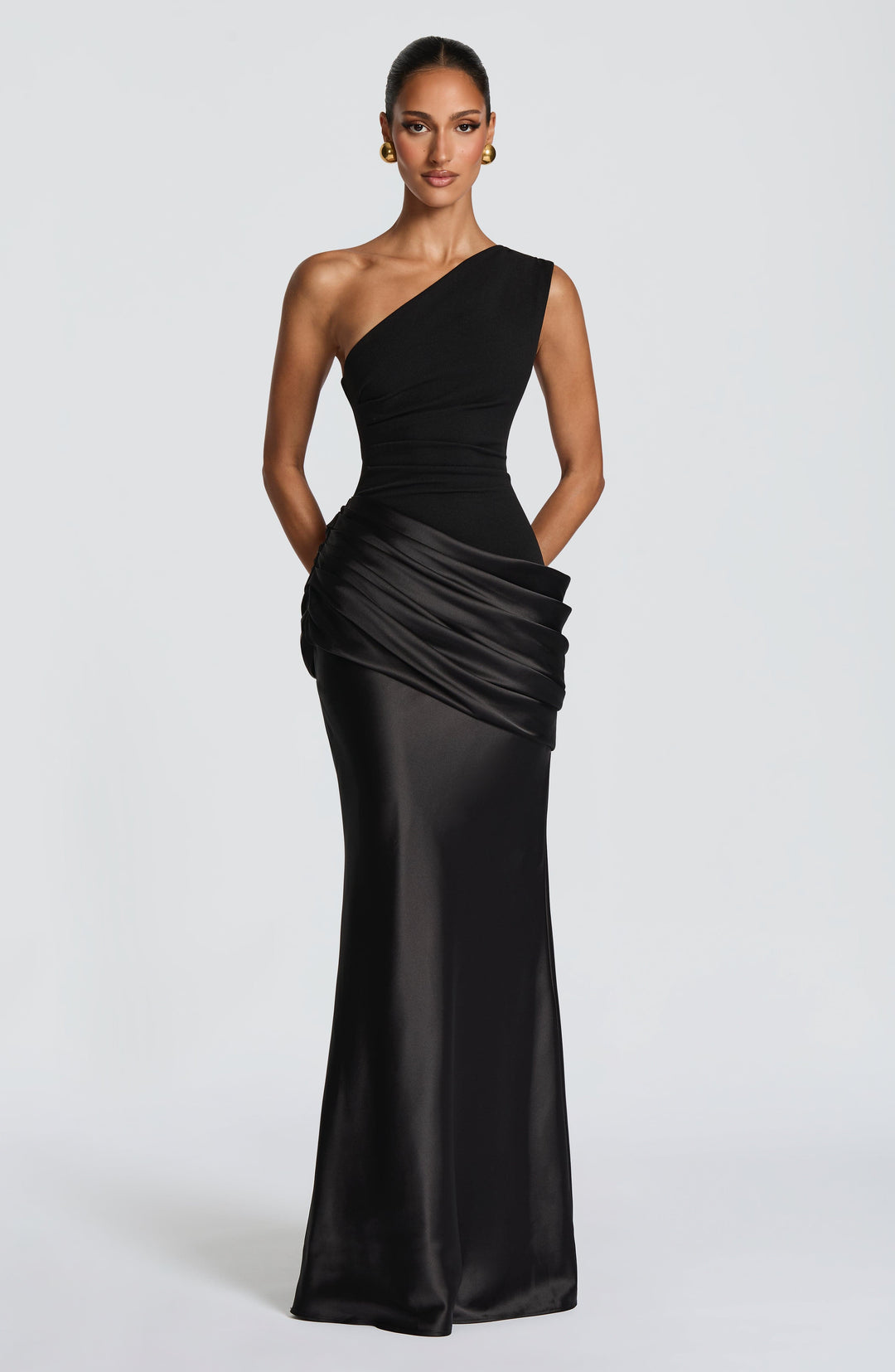Maxi Jurk Dames | One-Shoulder Design
