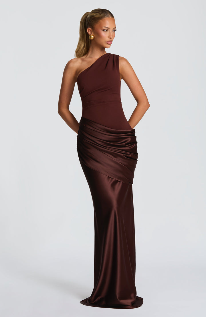 Maxi Jurk Dames | One-Shoulder Design