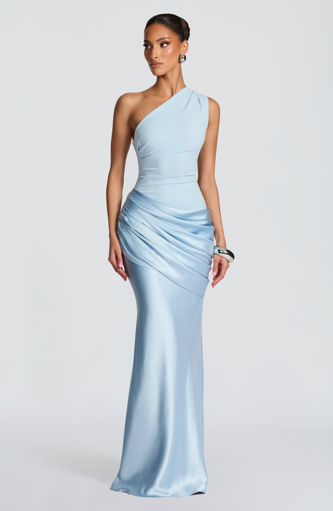 Maxi Jurk Dames | One-Shoulder Design
