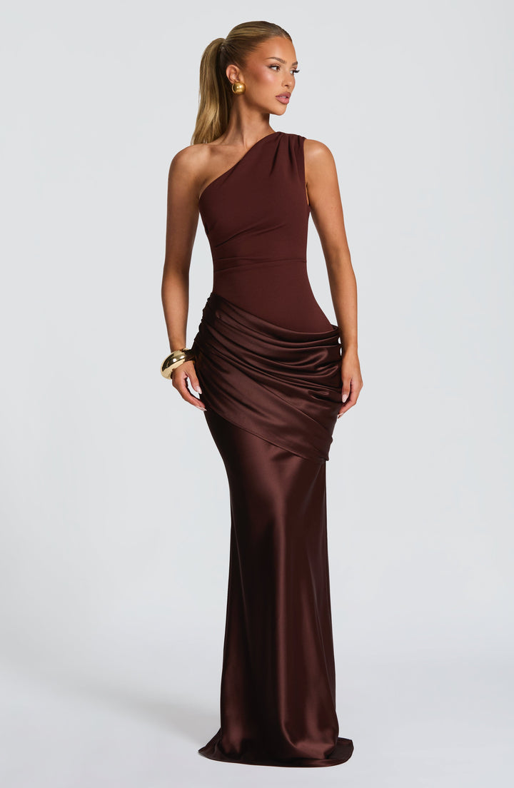 Maxi Jurk Dames | One-Shoulder Design
