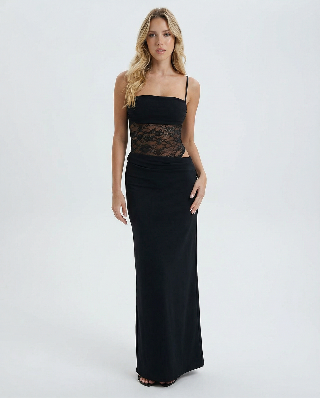 Maxi Jurk Dames | Sensuele Taille Cut-Out