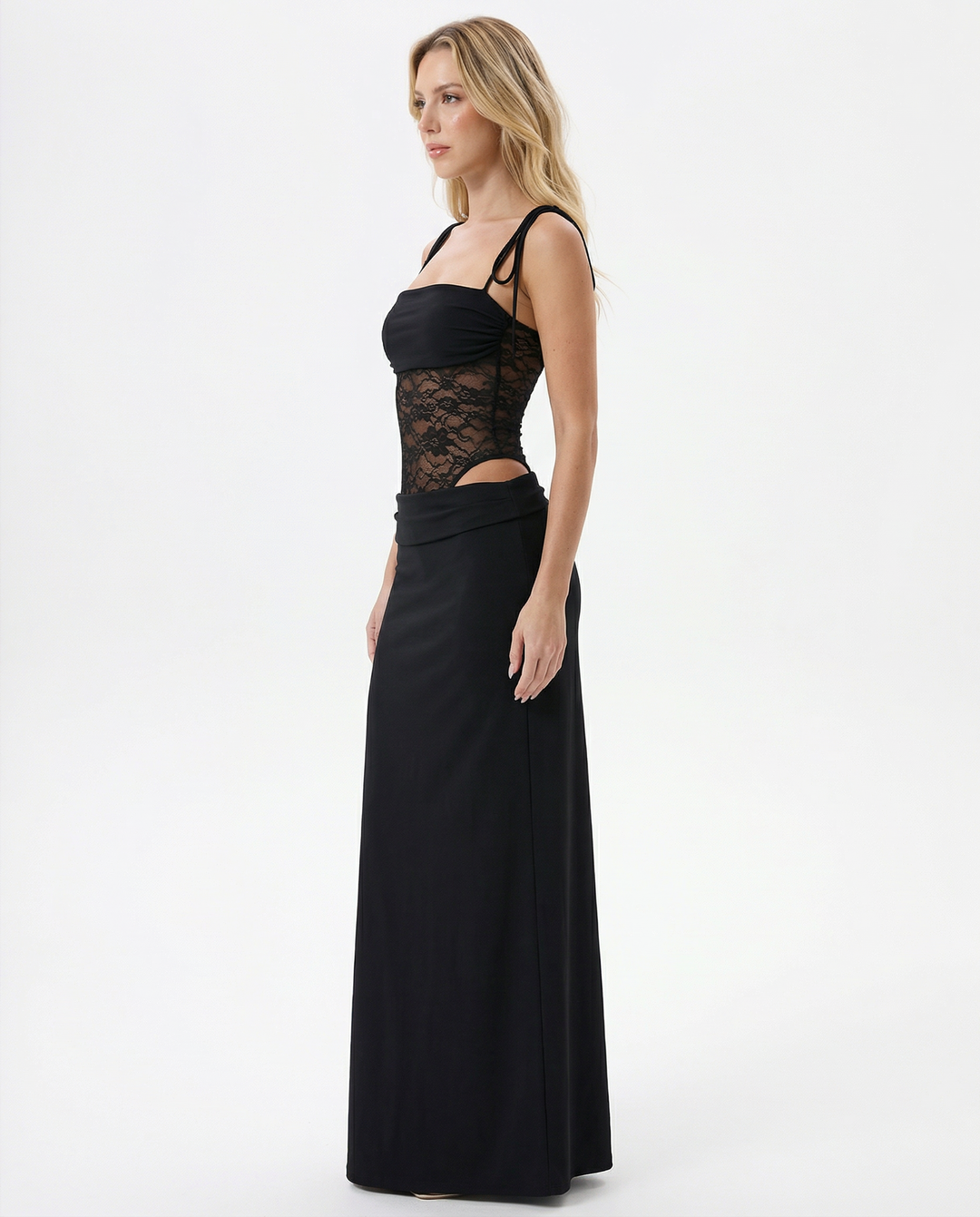 Maxi Jurk Dames | Sensuele Taille Cut-Out