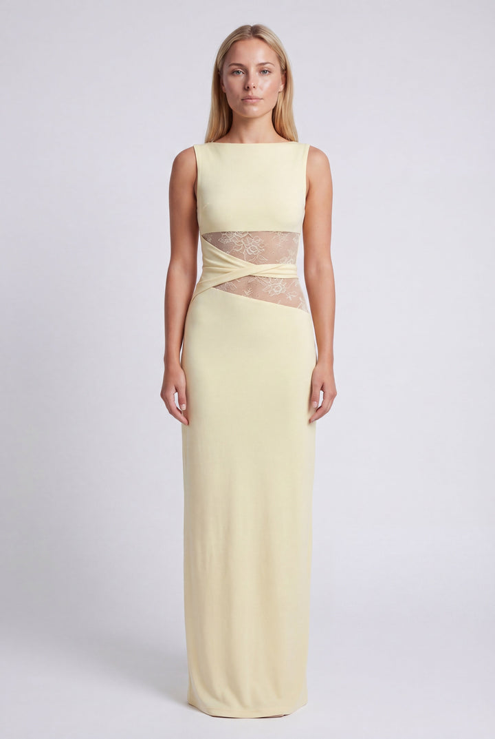 Maxi Jurk Dames | Stijlvolle Taille Details