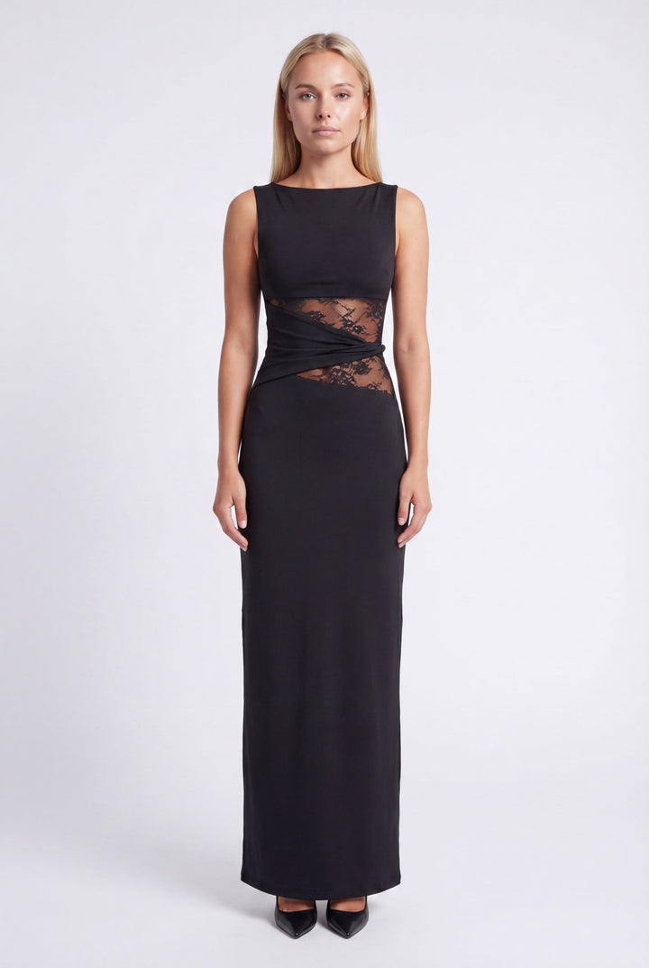 Maxi Jurk Dames | Stijlvolle Taille Details