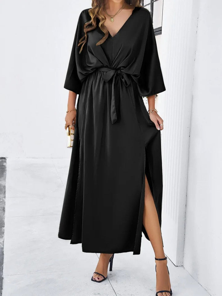 Maxi Jurk Dames | V-hals &amp; Elegante Split