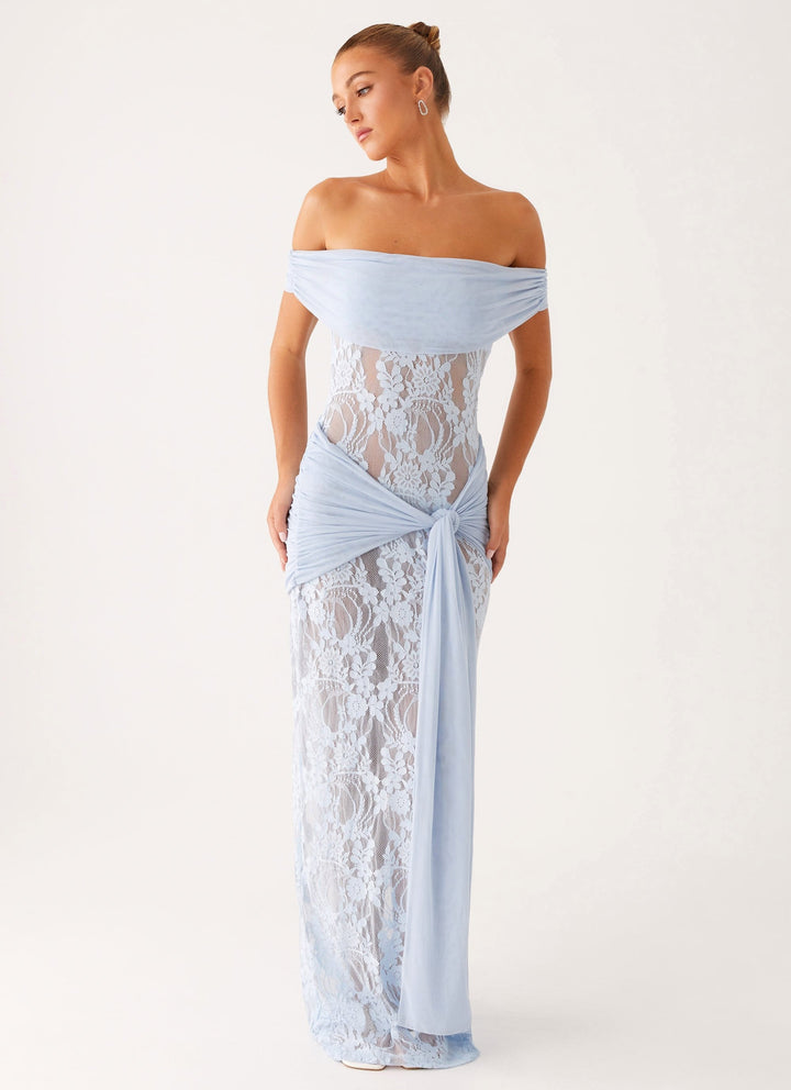 Maxi Jurk Dames | Verfijnde Buste-Overlay