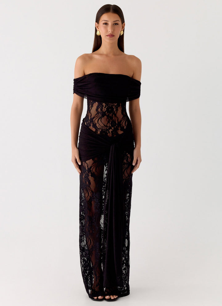 Maxi Jurk Dames | Verfijnde Buste-Overlay