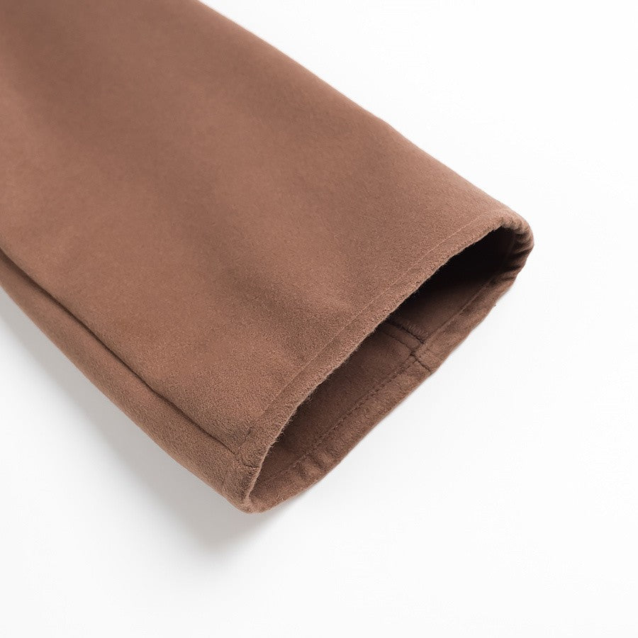 Dames Cape-Jas met Staande Kraag en Lange Mouwen
