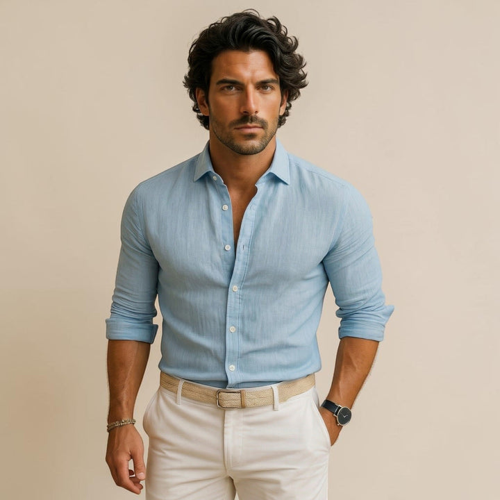 Overhemd Heren Slim Fit | Verfijnde Stijl &amp; Comfort