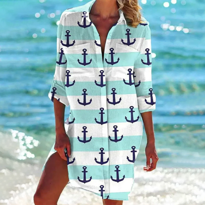 Overhemd Jurk Dames | Tie-Dye Print &amp; Vrouwelijk Zomerstatement