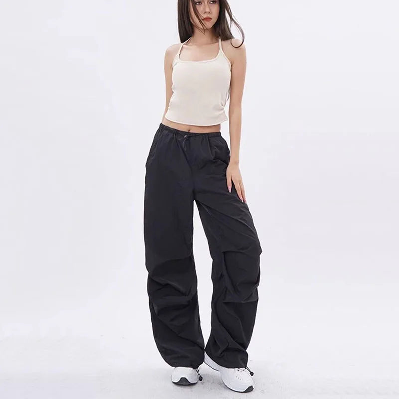 Oversized Broek Dames | Parachute Streetwear &amp; Verstelbare Pasvorm