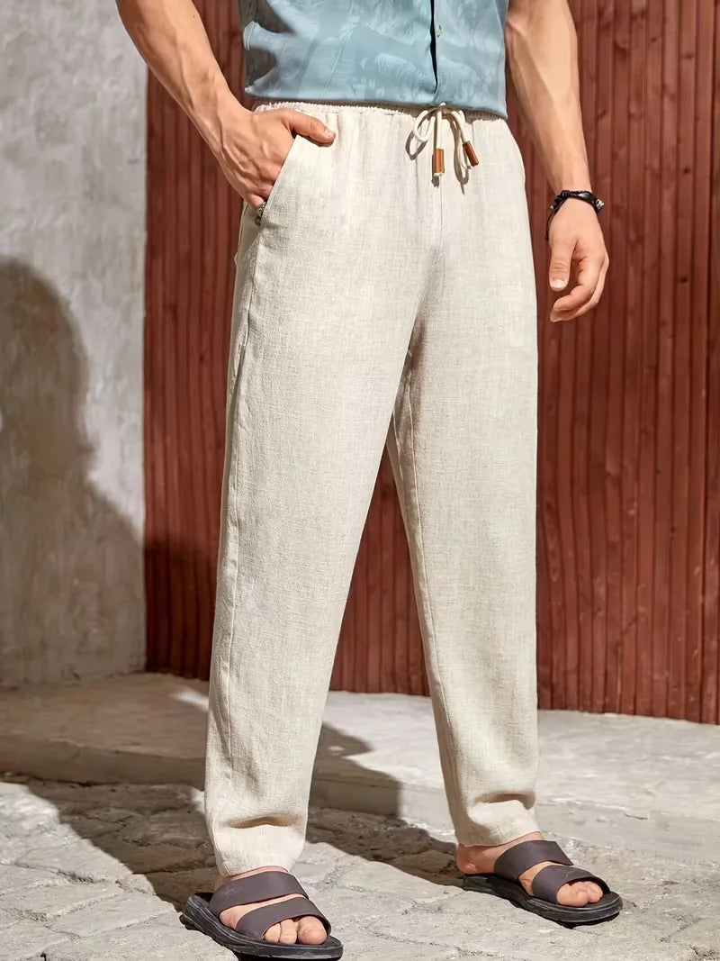 Pantalons Heren Straight Leg | Lichtgewicht &amp; Zomers Comfort