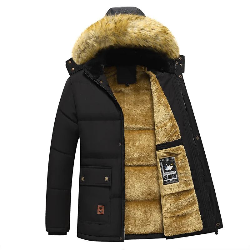 Parka Jas Heren | Warme Winterjas met Capuchon | Winddicht &amp; Stijlvol Outdoor Design