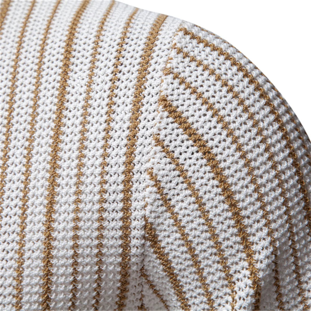 Polo Heren | Gestreept Gebreid Design &amp; Zomerse Klasse
