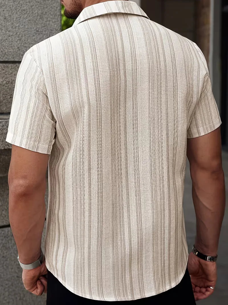 Polo Heren Korte Mouw | Gestreept &amp; Casual Chic