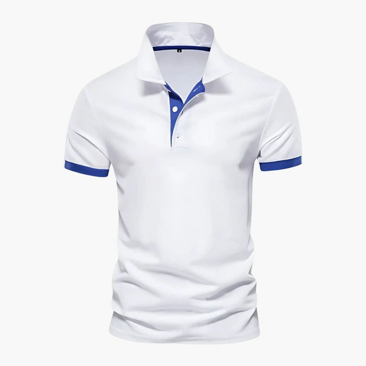 Polo Heren | Korte Mouwen &amp; Contrast Details voor Smart-Casual Stijl