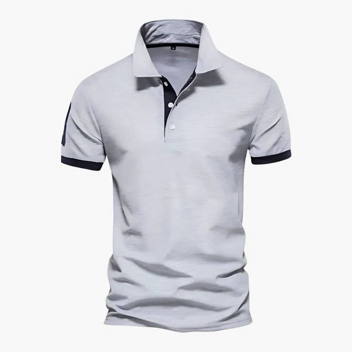 Polo Heren | Korte Mouwen &amp; Contrast Details voor Smart-Casual Stijl