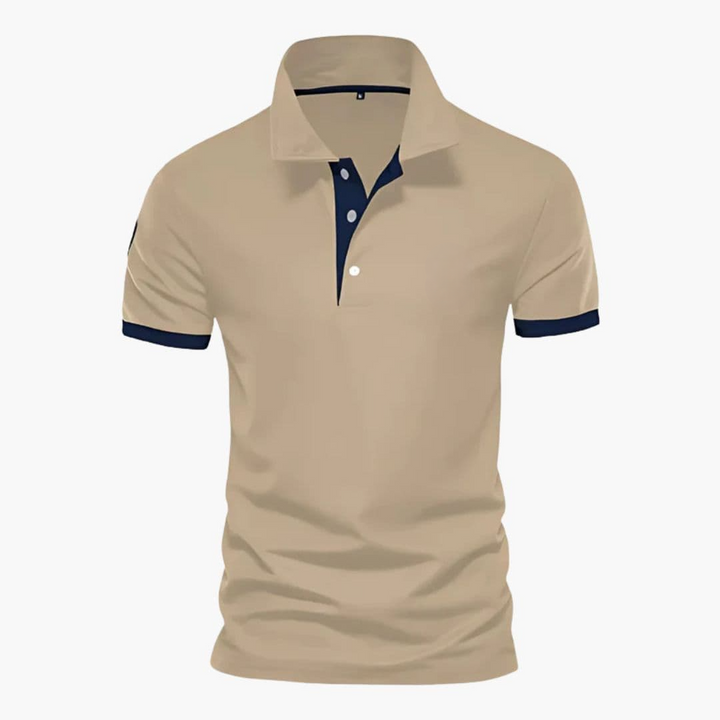 Polo Heren | Korte Mouwen &amp; Contrast Details voor Smart-Casual Stijl