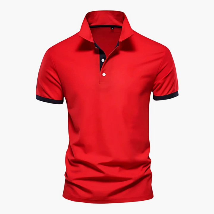 Polo Heren | Korte Mouwen &amp; Contrast Details voor Smart-Casual Stijl