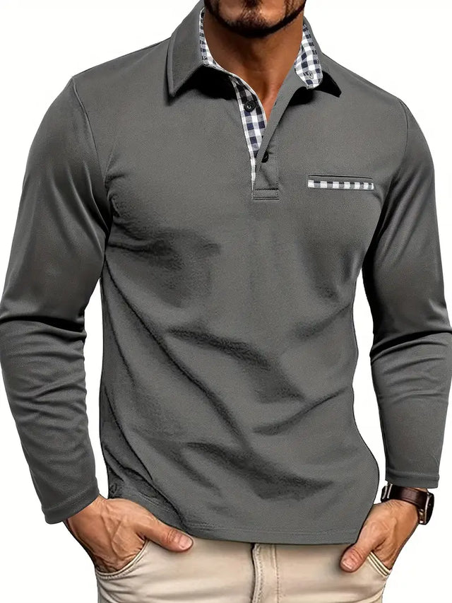 Polo Heren | Lange Mouwen &amp; Vormvast Comfort
