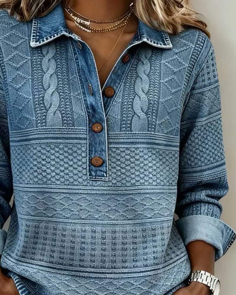 Spijkerjas Dames met Kraag | Verfijnde Structuur &amp; Comfort