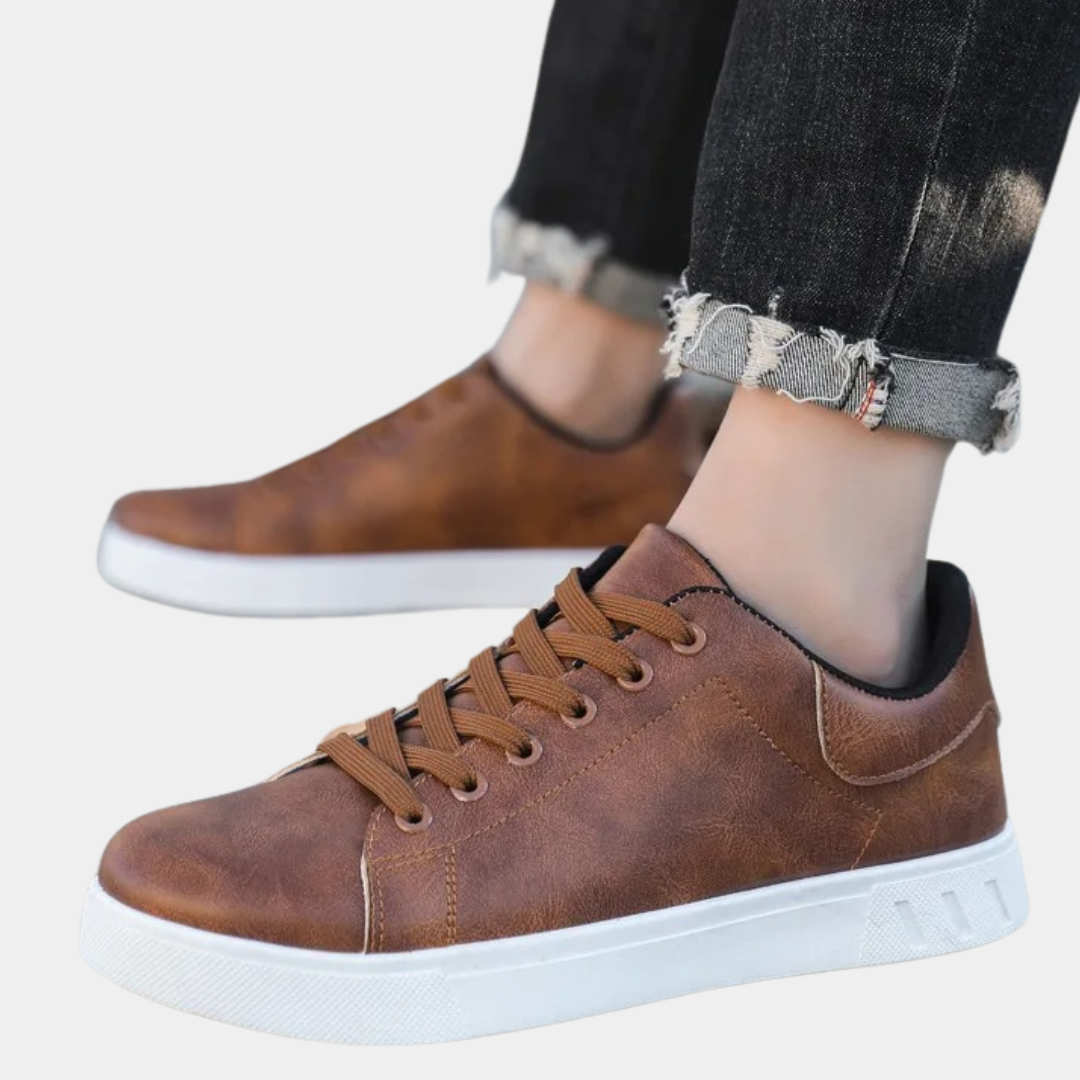 Sportschoenen Heren | Sneakers Heren | Vetersluiting &amp; Ondersteunende Zool voor Dagelijks Comfort