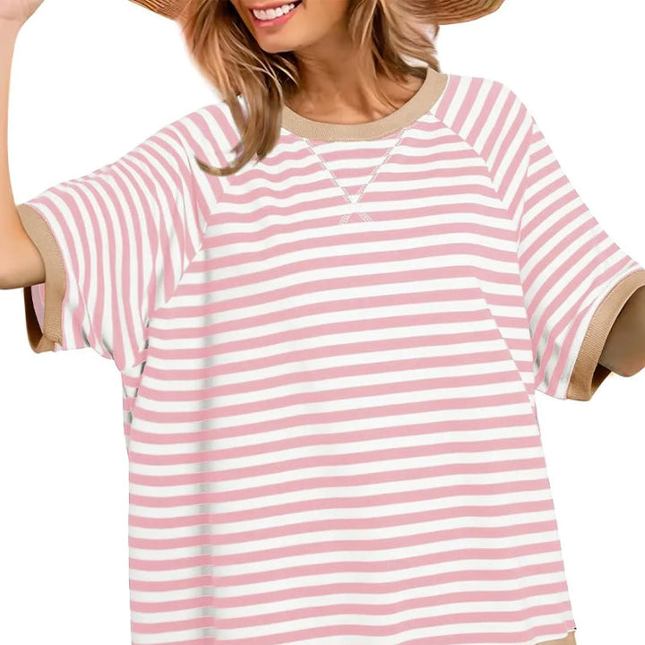 T-Shirt Dames | Gestreept Design &amp; Relaxte Pasvorm