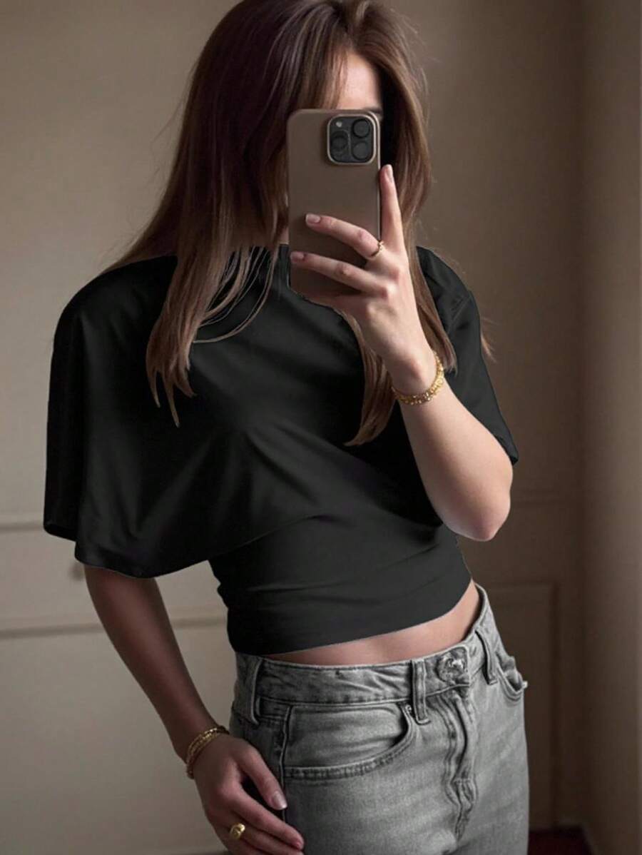 T Shirt Dames | Oversized Cropped Fit &amp; Tijdloze Streetstyle