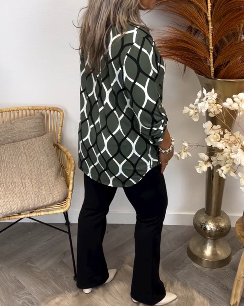 Top Dames | Grafische Print &amp; Trendy Veelzijdige Stijl