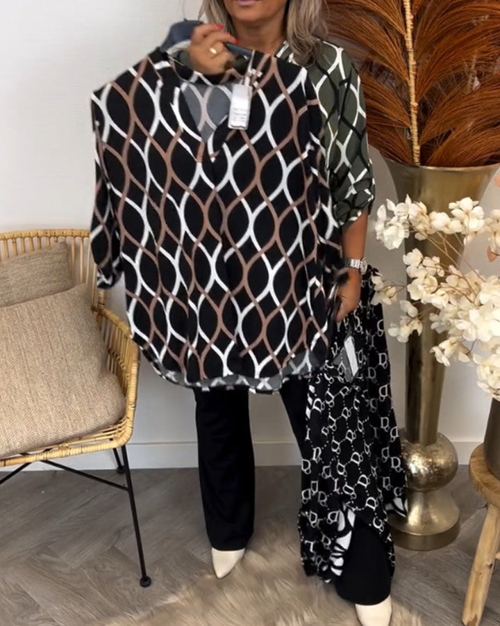 Top Dames | Grafische Print &amp; Trendy Veelzijdige Stijl