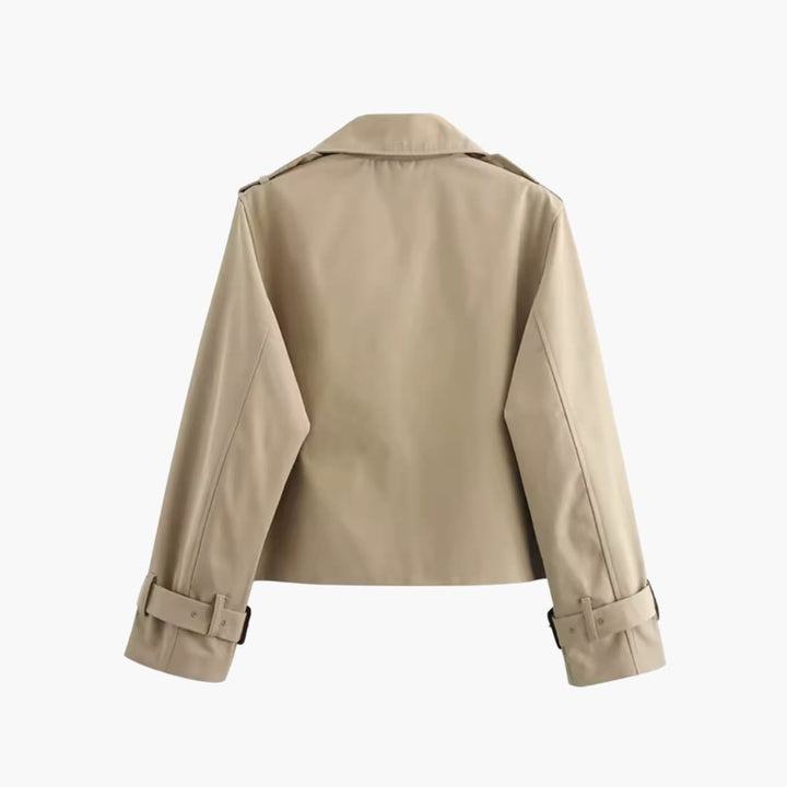 Trenchcoat Jas Dames | Cropped &amp; Elegant