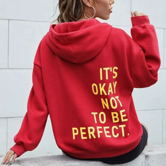 Hoodie Dames | Zacht met Statementprint