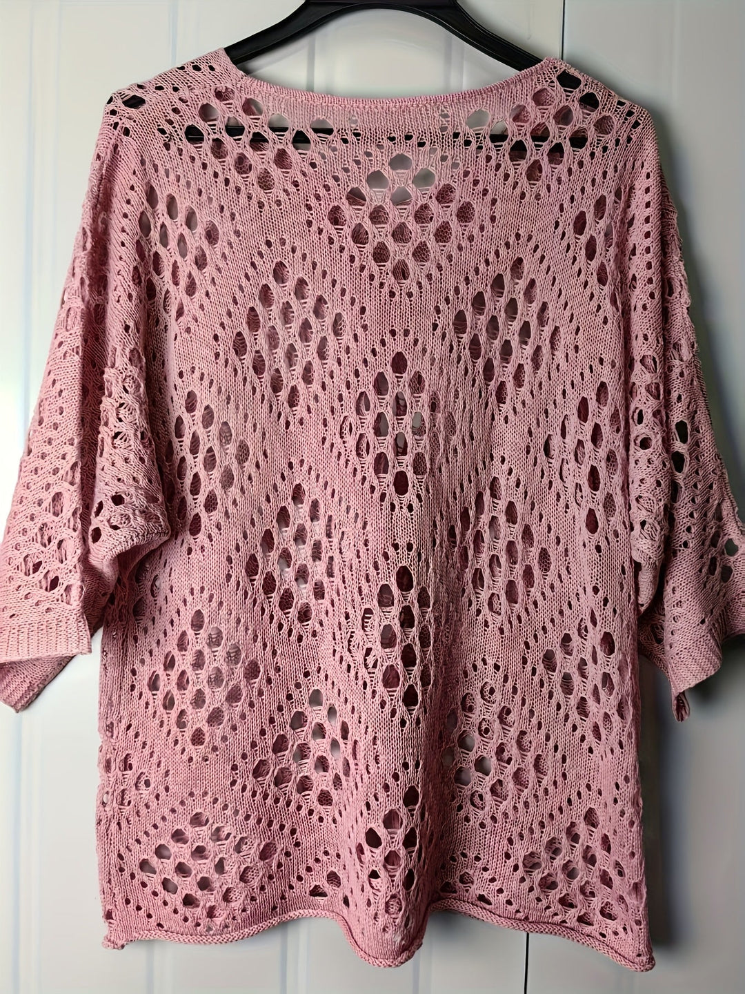 Trui Dames Opengewerkt | V-hals &amp; Ademend Comfort