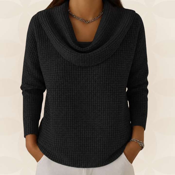 Trui Dames | Watervalhals &amp; Warm Draagcomfort