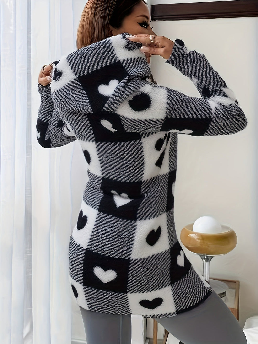 Trui Dames met Capuchon | Warm &amp; Handige Ritssluiting