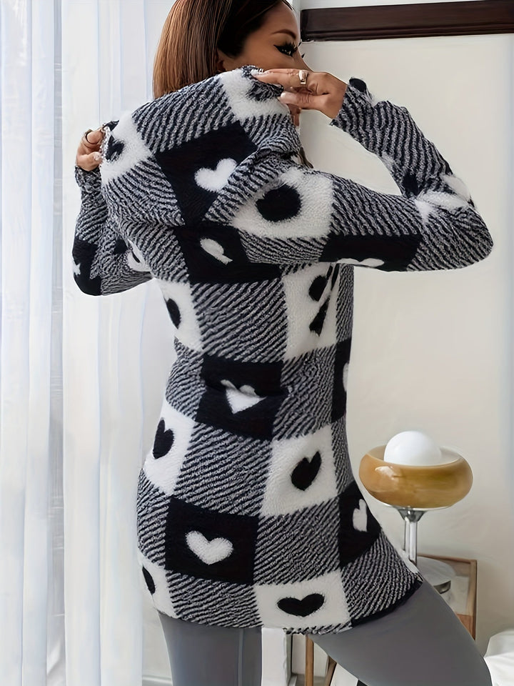 Trui Dames met Capuchon | Warm &amp; Handige Ritssluiting
