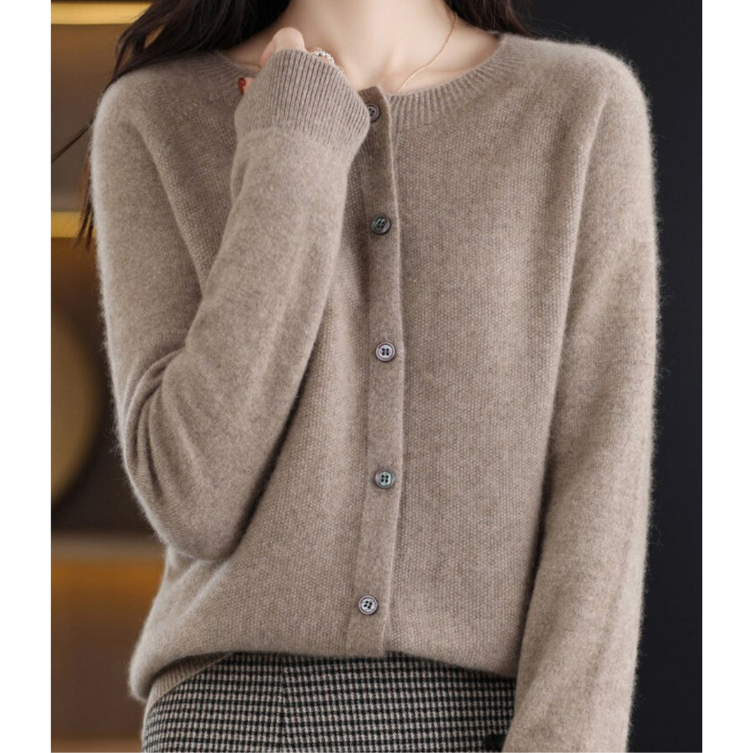 Truien dames | Vest | O-hals &amp; knoopsluiting voor tijdloze warmte