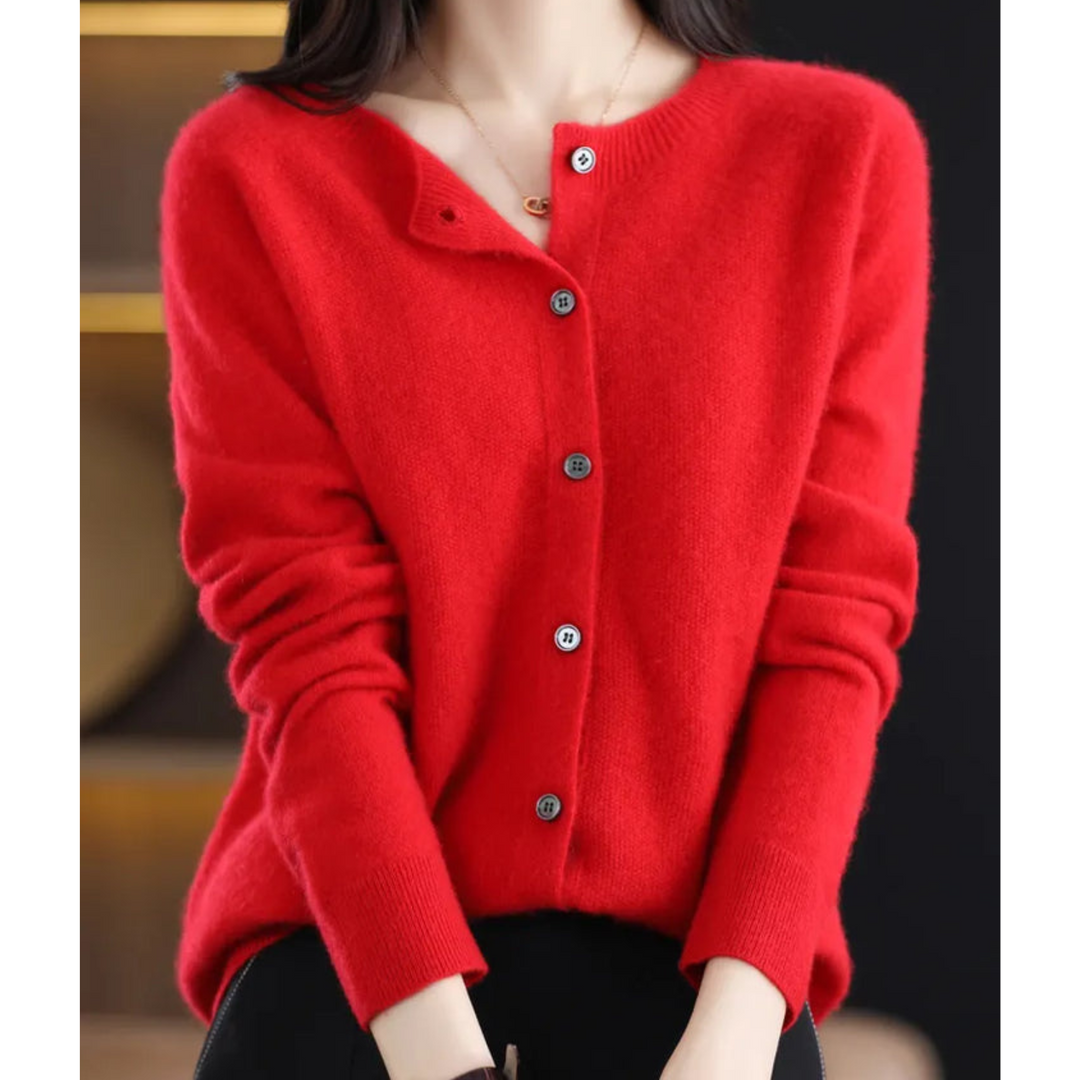 Truien dames | Vest | O-hals &amp; knoopsluiting voor tijdloze warmte