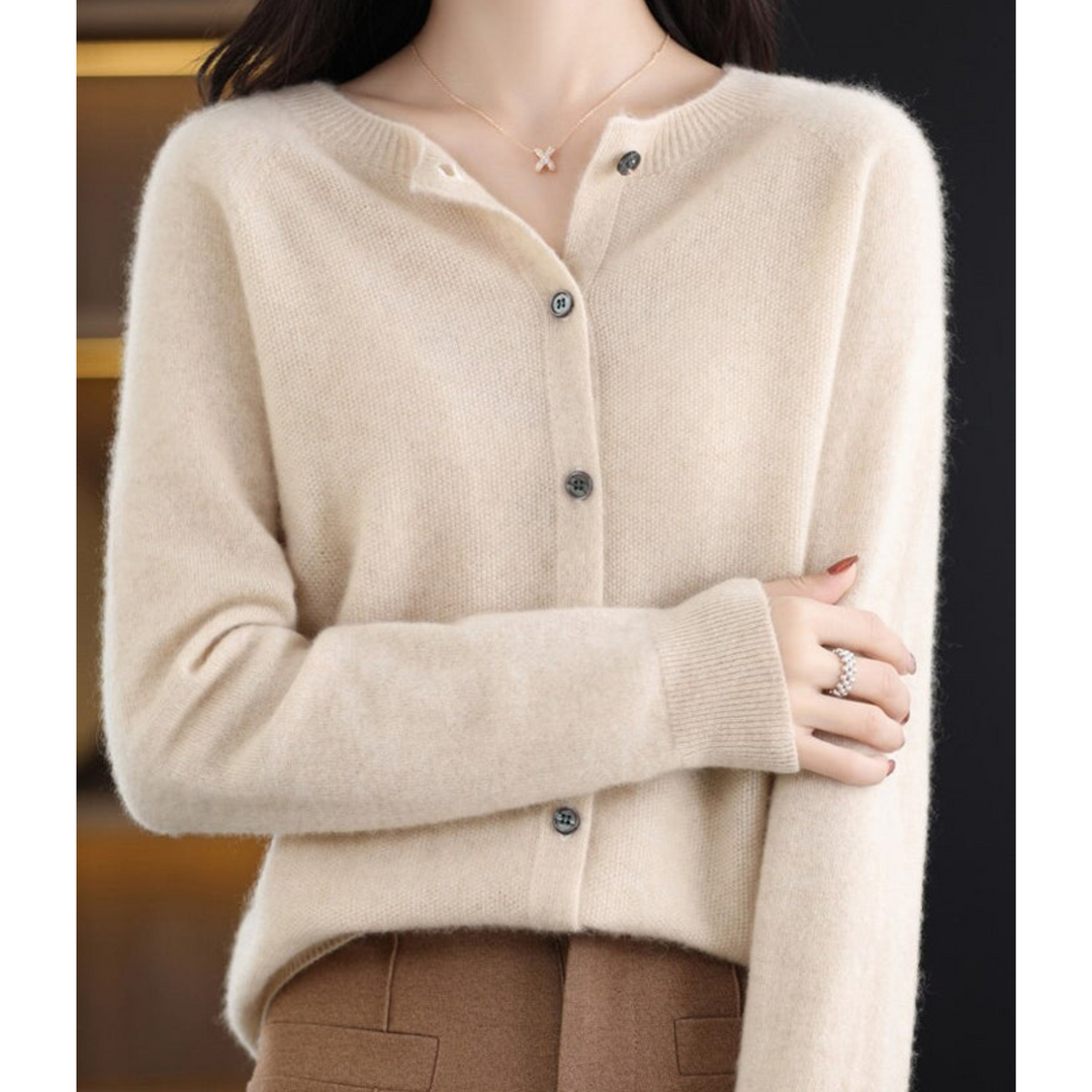 Truien dames | Vest | O-hals &amp; knoopsluiting voor tijdloze warmte